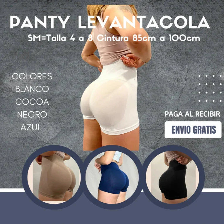 PANTY LEVANTA COLA Y CONTROL DE ABDOMEN